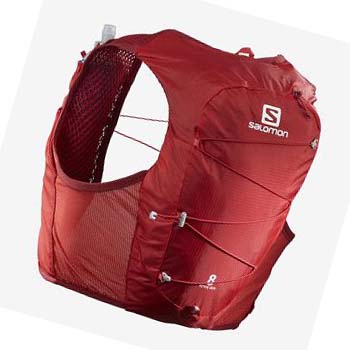 Running Packs Salomon ACTIVE SKIN 8 Hombre Rojos | MX 3086HAP